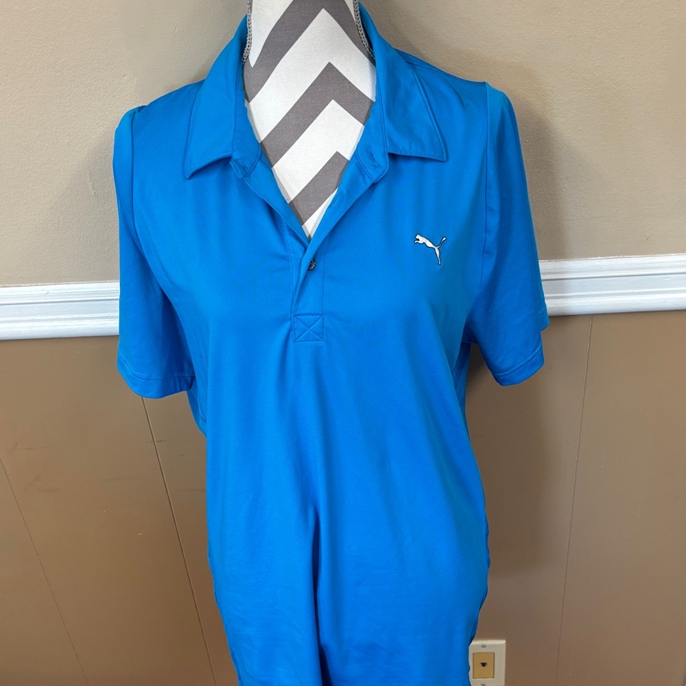 Puma Vibrant Blue Polo Shirt